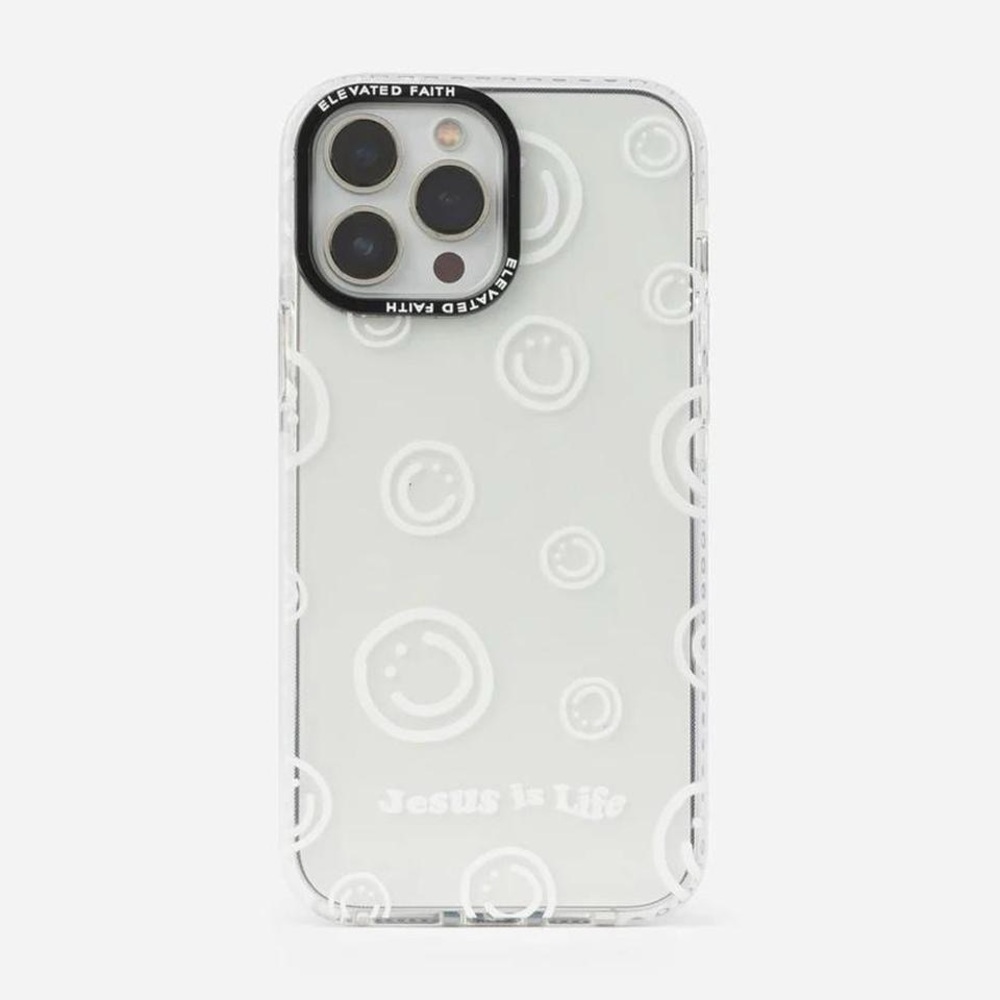 Clear Smiley Phone Case